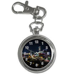 Night City Seoul Travel Korea Sky Key Chain Watches by Pakrebo