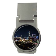 Night City Seoul Travel Korea Sky Money Clips (round)  by Pakrebo