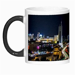 Night City Seoul Travel Korea Sky Morph Mugs by Pakrebo