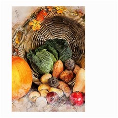 Pumpkin Vegetables Autumn Small Garden Flag (two Sides) by Pakrebo