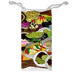 Eat Food Background Art Color Jewelry Bag Front