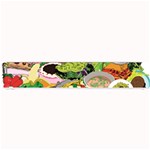 Eat Food Background Art Color Small Bar Mats 24 x4  Bar Mat