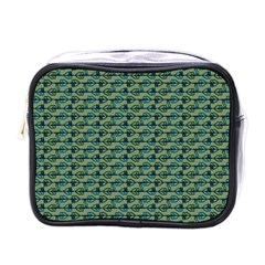 Most Overwhelming Key - Green - Mini Toiletries Bag (one Side) by WensdaiAmbrose