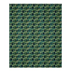 Most Overwhelming Key - Green - Shower Curtain 60  X 72  (medium)  by WensdaiAmbrose