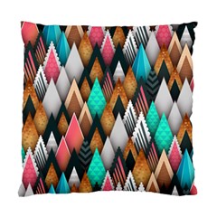 Abstract Triangle Tree Standard Cushion Case (Two Sides)