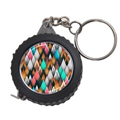 Abstract Triangle Tree Measuring Tape