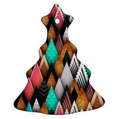 Abstract Triangle Tree Ornament (Christmas Tree) 