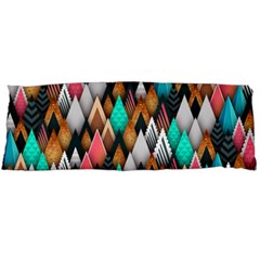 Abstract Triangle Tree Body Pillow Case (Dakimakura)