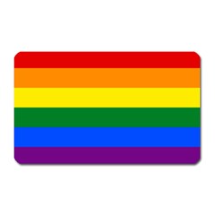 Lgbt Rainbow Pride Flag Magnet (rectangular) by lgbtnation