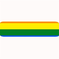 Lgbt Rainbow Pride Flag Large Bar Mats by lgbtnation
