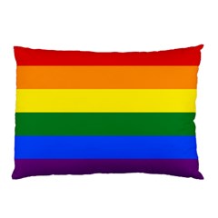 Lgbt Rainbow Pride Flag Pillow Case by lgbtnation