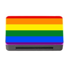 Lgbt Rainbow Pride Flag Memory Card Reader With Cf by lgbtnation