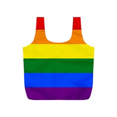Lgbt Rainbow Pride Flag Full Print Recycle Bag (s) by lgbtnation