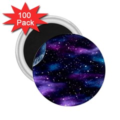 Background Space Planet Explosion 2 25  Magnets (100 Pack)  by Nexatart