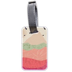 Blush Pink Landscape Luggage Tag (two Sides) by charliecreates