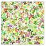 Background Christmas Star Advent Large Satin Scarf (Square) Front