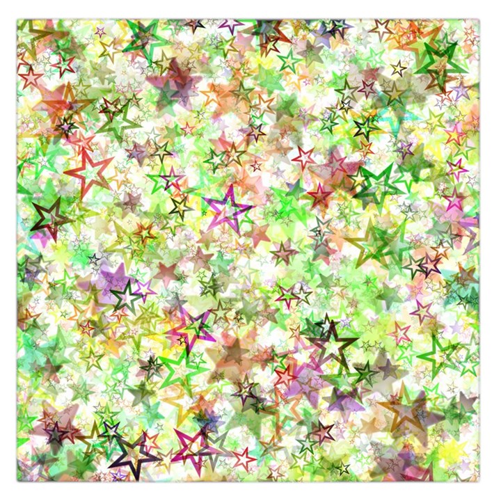 Background Christmas Star Advent Large Satin Scarf (Square)