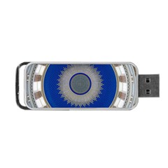 Vienna Central Cemetery Portable Usb Flash (two Sides) by Nexatart
