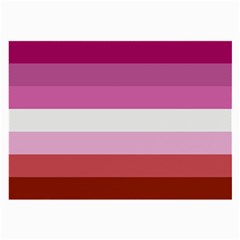 Lesbian Pride Flag Large Glasses Cloth (2 Sides) by lgbtnation