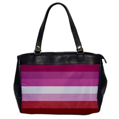 Lesbian Pride Flag Oversize Office Handbag by lgbtnation