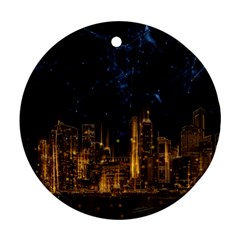 Architecture Buildings City Ornament (round)