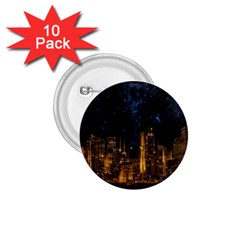 Architecture Buildings City 1 75  Buttons (10 Pack)