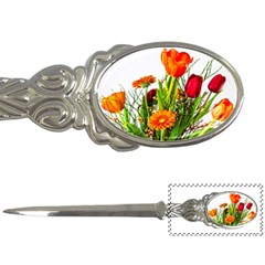 Tulip Gerbera Composites Broom Letter Opener by Pakrebo