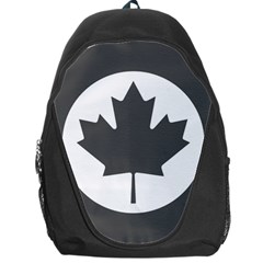 Roundel Of Canadian Air Force - Low Visibility Backpack Bag by abbeyz71