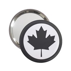 Roundel Of Canadian Air Force - Low Visibility 2 25  Handbag Mirrors by abbeyz71