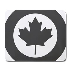 Roundel Of Canadian Air Force - Low Visibility Large Mousepads by abbeyz71