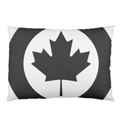 Roundel Of Canadian Air Force - Low Visibility Pillow Case by abbeyz71