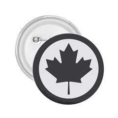 Roundel Of Canadian Air Force - Low Visibility 2 25  Buttons by abbeyz71