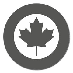 Roundel Of Canadian Air Force - Low Visibility Magnet 5  (round) by abbeyz71