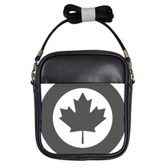 Roundel Of Canadian Air Force - Low Visibility Girls Sling Bag by abbeyz71