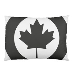 Roundel Of Canadian Air Force - Low Visibility Pillow Case (two Sides) by abbeyz71