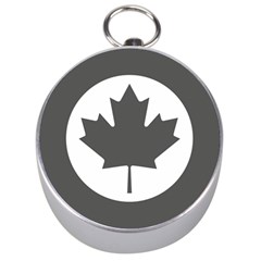 Roundel Of Canadian Air Force - Low Visibility Silver Compasses by abbeyz71