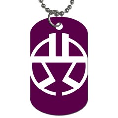 Flag Of Shibuya Dog Tag (two Sides) by abbeyz71