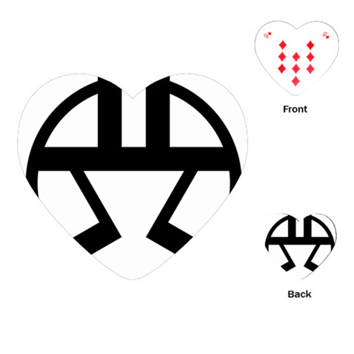 Emblem of Shibuya Playing Cards (Heart)