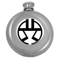 Emblem Of Shibuya Round Hip Flask (5 Oz) by abbeyz71