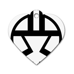 Emblem Of Shibuya Dog Tag Heart (one Side) by abbeyz71