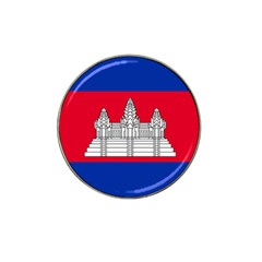 National Flag Of Cambodia Hat Clip Ball Marker by abbeyz71