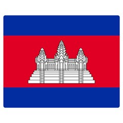 National Flag Of Cambodia Double Sided Flano Blanket (medium)  by abbeyz71