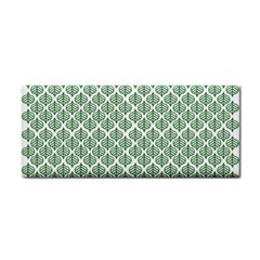 Green Leaf Pattern Hand Towel
