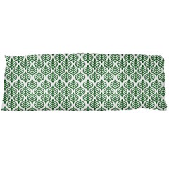 Green Leaf Pattern Body Pillow Case Dakimakura (two Sides)