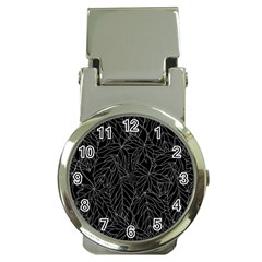 Autumn Leaves Black Money Clip Watches