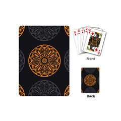 Background Design Pattern Tile Playing Cards (mini)
