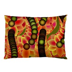 Abstract Background Digital Green Pillow Case by HermanTelo