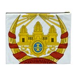 Coat of Arms of Khmer Republic, 1970-1975 Cosmetic Bag (XL) Back