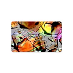 Abstract Transparent Drawing Magnet (name Card) by HermanTelo