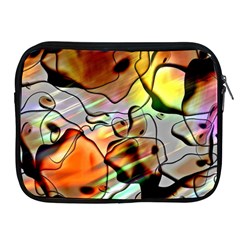 Abstract Transparent Drawing Apple Ipad 2/3/4 Zipper Cases by HermanTelo